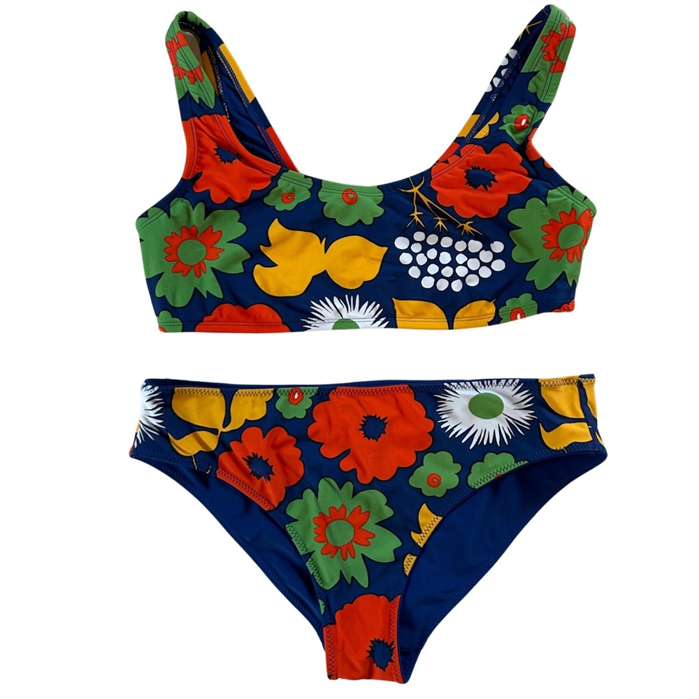 Marimekko x Target Kukkatori print Bikini Set - Top & Reversible Bottoms